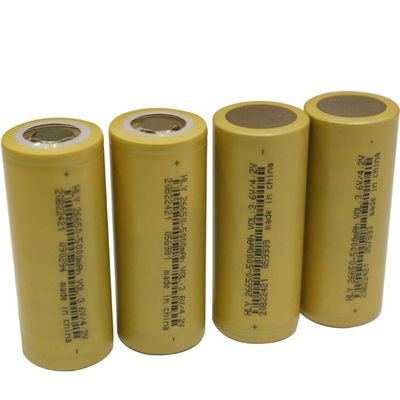 La FCC a certifié Li Ion Battery Cell 26650 5000 MAh For Electric Scooters