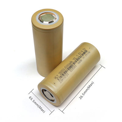 Lithium Ion Batteries de densité de puissance élevée d'Ion Battery 5000mAh 26650 de lithium de la CE NCM
