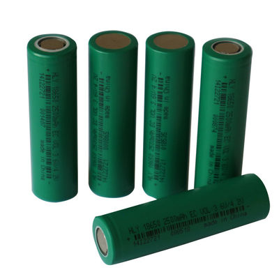 La batterie de HLY Li Ion 3,6 V 2500mah 18650 emballent rechargeable pour des véhicules électriques