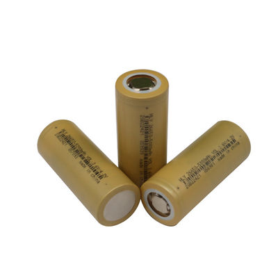 Cellules de batterie cylindrique de lithium profond du cycle NMC 1500 fois 26650 haut Rate Power