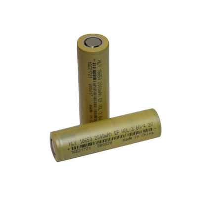 Scooter électrique 2000mAh Li Ion Cylindrical Battery Cells 3.6V 18650