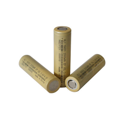 Cellule de batterie des cycles 2000mah 18650 du lithium 500 du haut débit 3,6 V pour les outils électriques