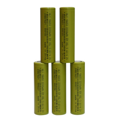 Batterie 2200mah 18650 cylindrique rechargeable de HLY pour les vélos électriques