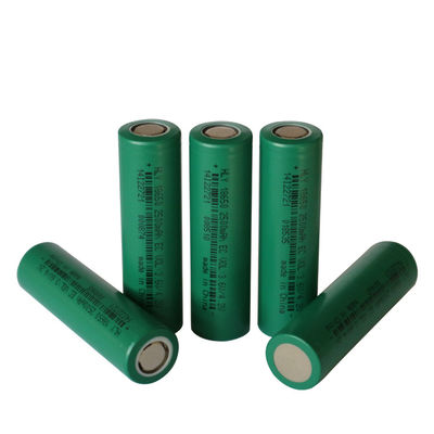 Cellules de batterie rechargeables du lithium 2500mah 18650 pour le stockage de l'énergie