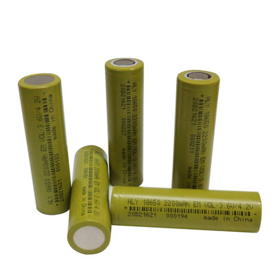 3,6 volts 18650 2200mah Li Ion Battery High Capacity rechargeable superbe