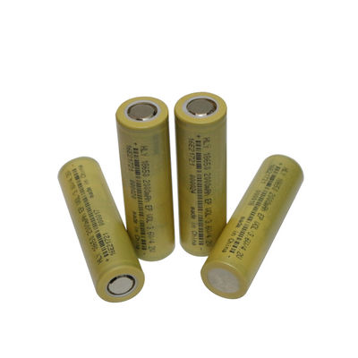FCC cylindrique de batterie rechargeable de la batterie 3,6 v 2000mah de l'ion 18650 de lithium