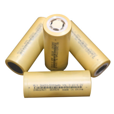 Lithium Li Ion Battery Cell rechargeable 5000mAh 26650 3.6v de polymère
