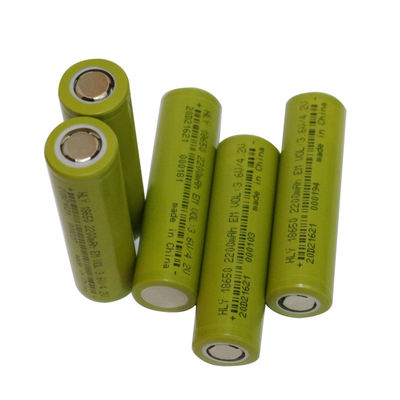 18650 batteries au lithium rechargeables, lithium Ion Battery Cell de 3.6v 2200mah