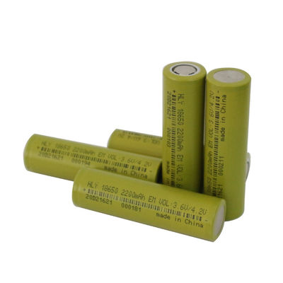 MSDS 3.6V 2200 Mah Lithium Battery 18650 cellules rechargeables pour des vélos d'équilibre