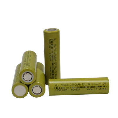 Haut ODM d'OEM de sécurité 3,6 de batterie rechargeable de V Li Ion 2200mah 18650
