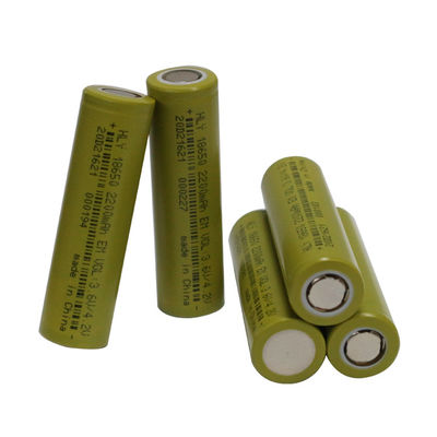 Haute batterie au lithium 2200mah de la décharge 18650 pour les appareils ménagers