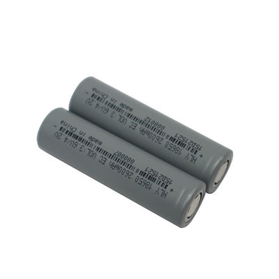 Lithium profond 18650 de cycle 3,7 batterie rechargeable de volt 2600mah pour les scooters électriques