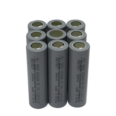 Cellule de puissance élevée batteries de Li Ion 2600mah 18650 de 3,6 volts pour le stockage de l'énergie