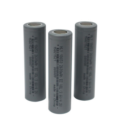 batterie au lithium 3.7V rechargeable, cellule de batterie 2600mah 18650 pour EBike