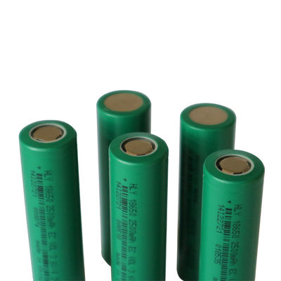 systèmes d'alimentation de 3.6v 2500mAh 18650 Li Ion Battery Cell For Electric