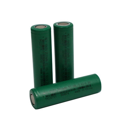 Batterie 3.7v 18650 2500mah rechargeable du haut débit 3C pour la lampe-torche lumineuse