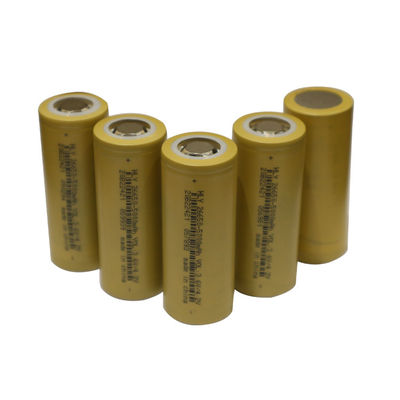 Cellules de batterie cylindrique de lithium profond du cycle NMC 1500 fois 26650 haut Rate Power