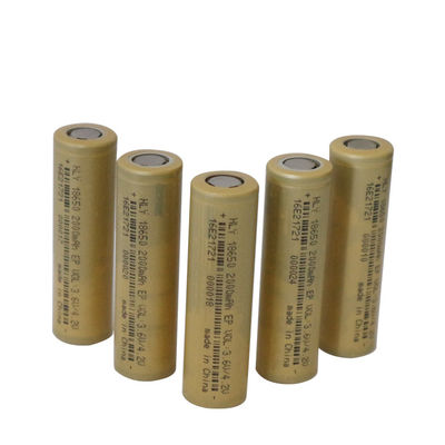 Lithium Ion Battery 3.6V 2000mAh de la densité 18650 de haute énergie pour des outils de jardin