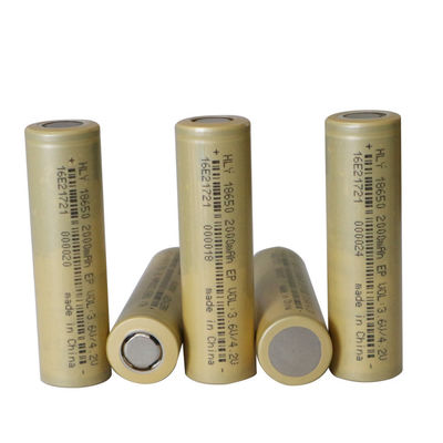 Lithium Ion Battery 3.6V 2000mAh de la densité 18650 de haute énergie pour des outils de jardin