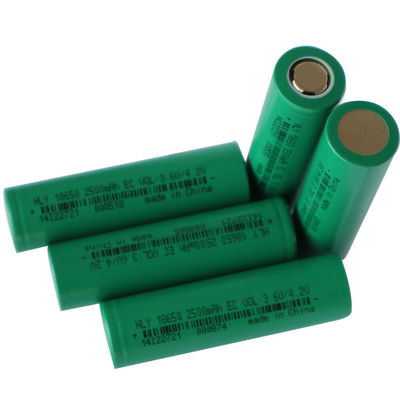 18650 3,6 volts 2500mah Li Ion Battery Rechargeable Lithium Cell UN38.3