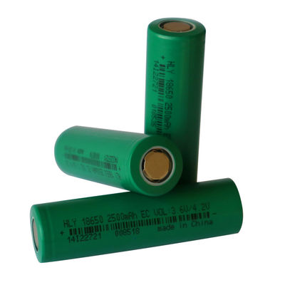 La BRI a approuvé 18650 l'EC d'Ion Battery 2500MAh de lithium pour le vélo électronique