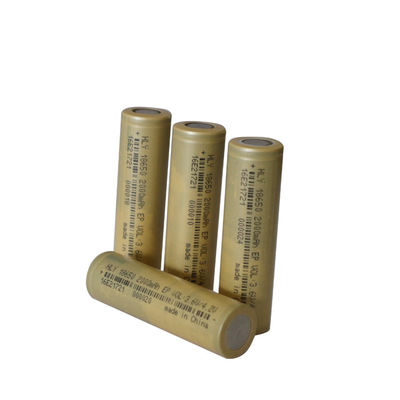 Lithium lumineux cylindrique Ion Battery Cells de lampe-torche de puissance mobile 18650 2000mAh