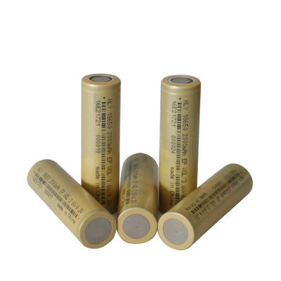 Scooter électrique 2000mAh Li Ion Cylindrical Battery Cells 3.6V 18650