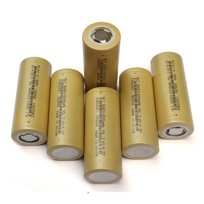 Lithium cylindrique Ion Batteries Cell 26650 de densité de puissance élevée d'ODM 5000mAh d'OEM