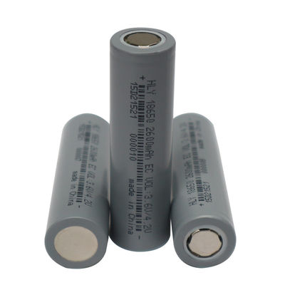 BRI 3,6 batterie de cellules du haut débit 18650 de la batterie rechargeable 2600mAh de volt