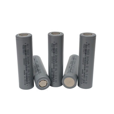 Batterie cylindrique de Li Ion 2600mah 18650 de puissance élevée rechargeable
