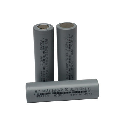 Haut lithium Ion Battery 2600mah de batterie rechargeable du drain 18650 de la CE 3.6V