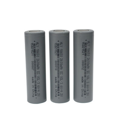 Batterie adaptée aux besoins du client 2600mAh de l'ion 18650 de lithium de puissance élevée pour les appareils ménagers