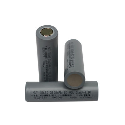 BRI 3,6 haut débit de cellules de batterie de l'ion 2600mah 18650 de lithium de volt