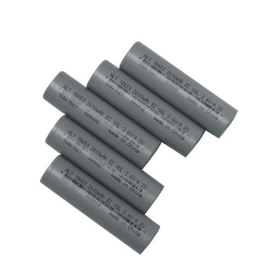 Vie de cycle élevée de la batterie 3.6V de la capacité 0.5C 2600mah 18650 la longue