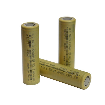 Stockage de l'énergie 500 volt rechargeable 2000mAh 18650 de la batterie solaire 3,6 de périodes