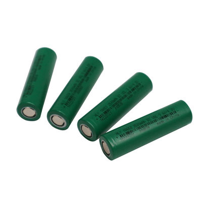Ebike rechargeable 18650 batteries solaires de rechange de lumières des cellules 3.6v 2500mAh