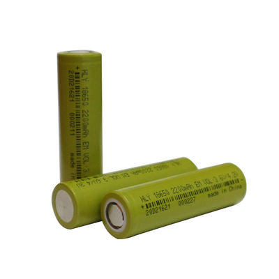 Lithium 2200mAh Ion Battery High Discharge Rate rechargeable de la FCC 18650
