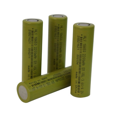 500 fait un cycle 18650 le haut débit rechargeable de cellules de la batterie au lithium 2200mah 3,7 V